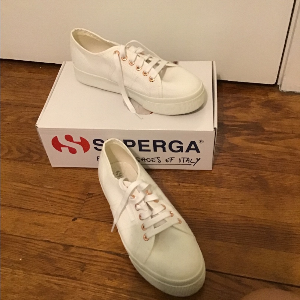 Superga Platform Sneakers size 8.5